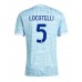 Maillot de foot Juventus Manuel Locatelli #5 Extérieur vêtements 2025-26 Manches Courtes